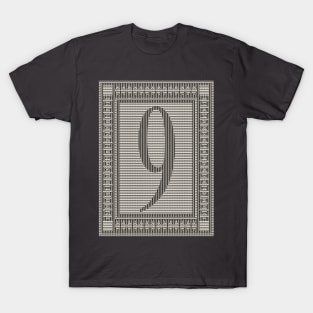 Illustrated Number Nine T-Shirt